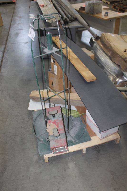 lot 41 image: Pallet Lot Including Wire Spool, Box of Springs, And More