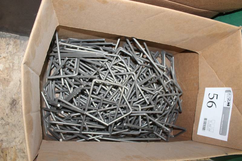 lot 56 image: Box Lot of Wire Hooks