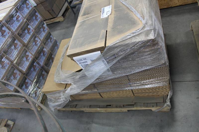 lot 73 image: Pallet Lot of ULine Box Flats 12x12x18 S-14269