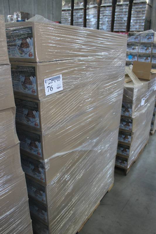 lot 76 image: Lot of (1) Pallet of Pauls Perch 24-Count