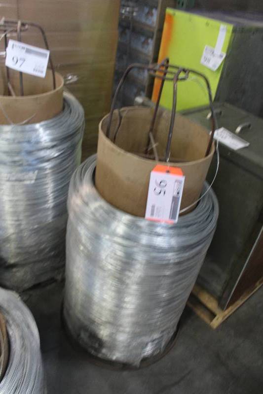 lot 95 image: Partial Spool of Mechanics Wire