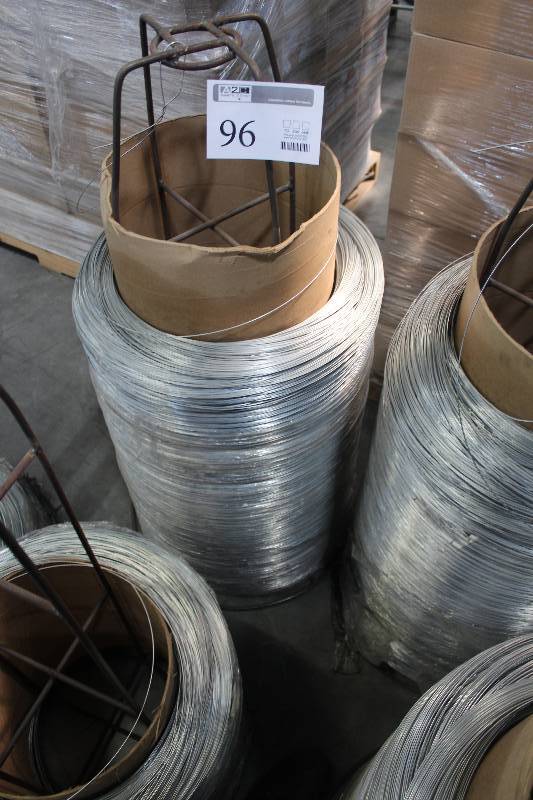 lot 96 image: Partial Spool of Mechanics Wire