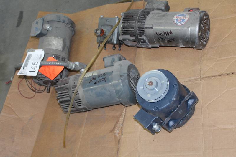 lot 146 image: Lot of (4) Electric Motors