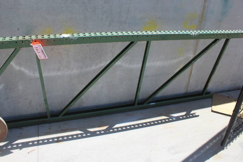 lot 163 image: Lot of Pallet Racking (Unassembled) Including 12 Uprights 42 Wide