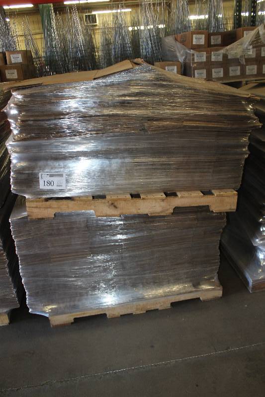 lot 180 image: Lot of (2) Pallet Lot of ULine Box Flats 18x16x10 S-4184