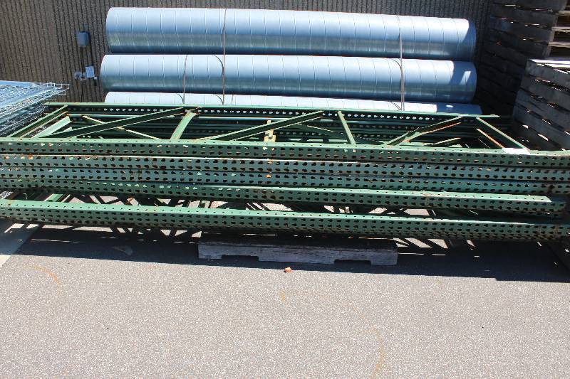 lot 197 image: Lot of Pallet Racking (Unassembled) Including 9) Uprights