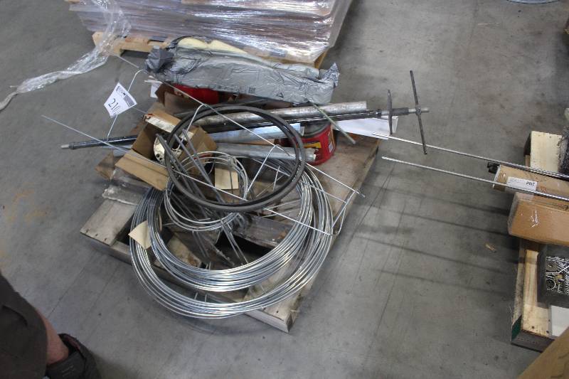 lot 210 image: Pallet Lot of Wire Metal Loop