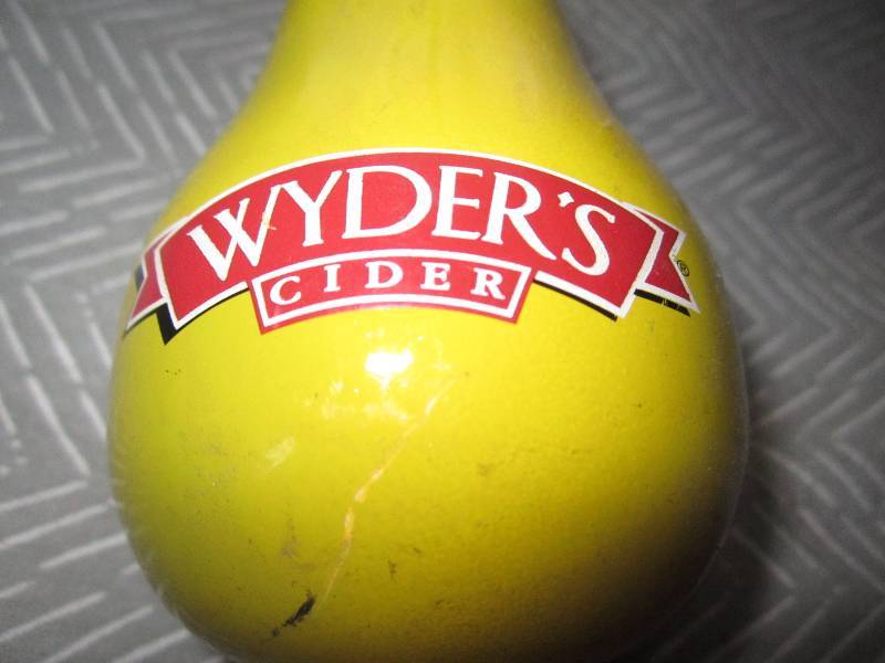 Wyders Cider beer tap...