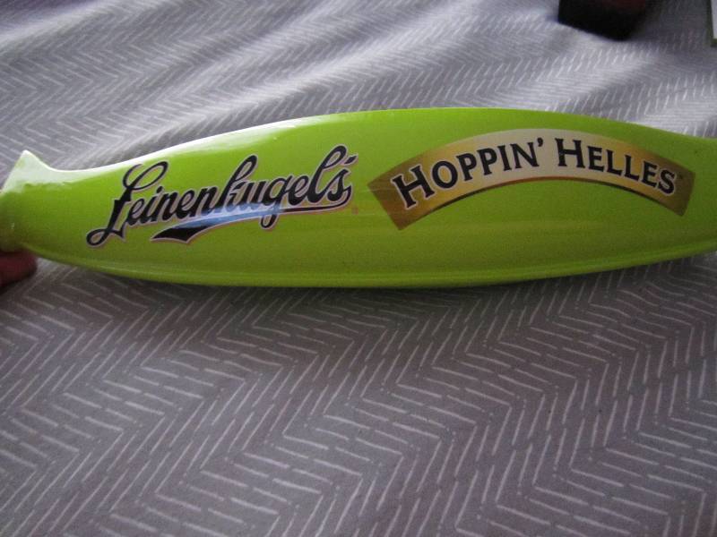 Leinenkugels hoppin hells beer tap...