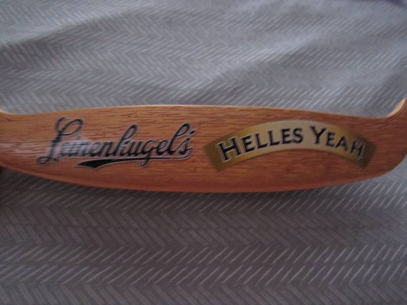 Leinenkugels hees yeah beer tap...