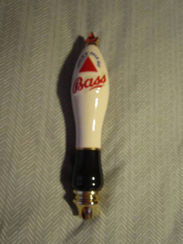Bass and co pale ale beer tap...