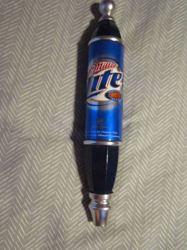 Miller Light beer tap...