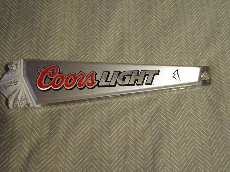 Coors light beer tap...