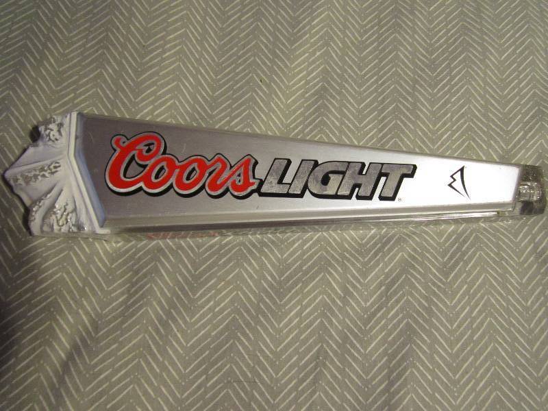 Coors light beer tap...