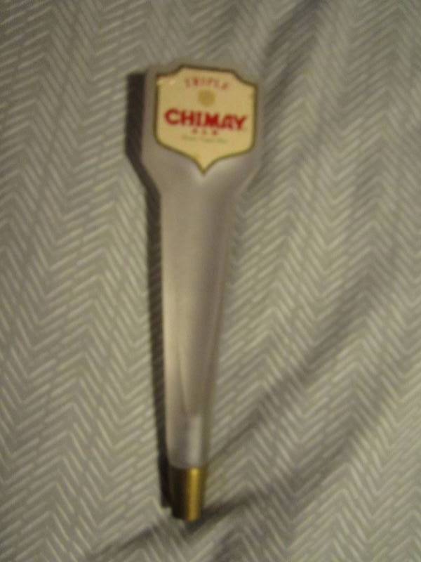 Tripechimay ale beer tap...