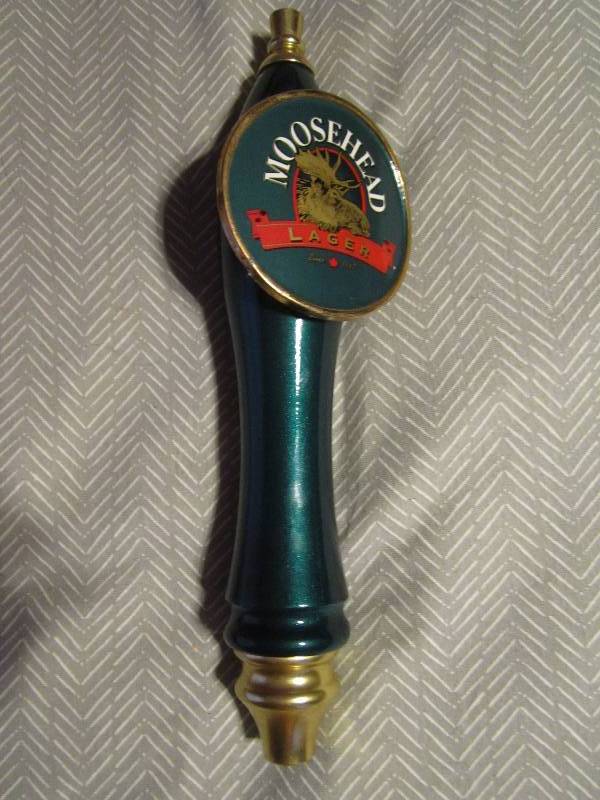 Moosehead Lager since 1867 beer tap...