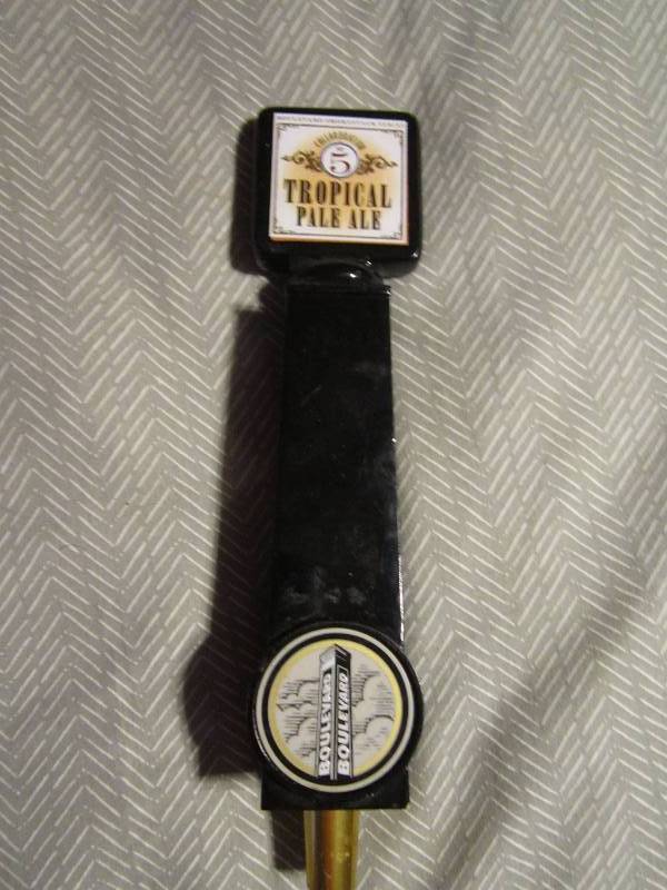 tropical pale ale beer tap...
