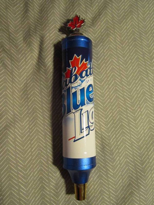 Labbat blue light beer tap...