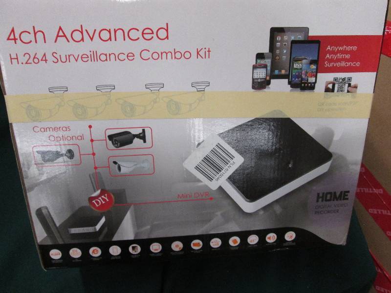 4Ch Advanced Surveillance Combo Kit...