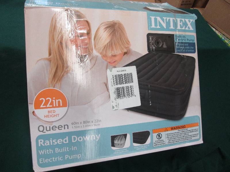 Intex Queen Sized Raised Downey Mat...