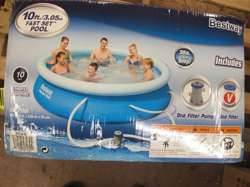 Bestway 10ft Fast Set Pool, open bo...