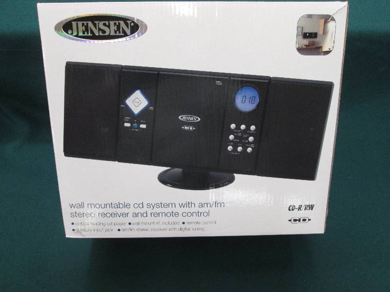 Jensen Wall Mountable CD System, op...