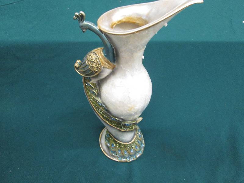 15.5 inch Peacock Vase Retail $49.9...
