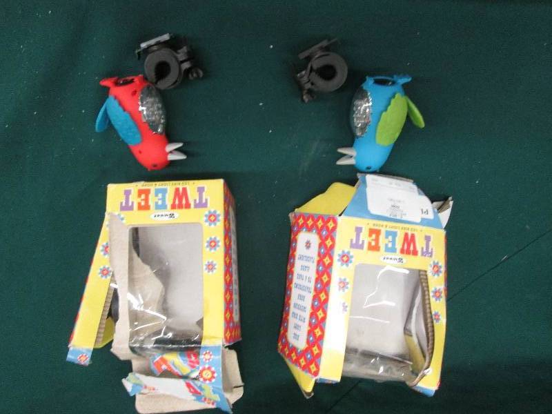 Lot of 2 Tweet Bird LED Bike Lights...