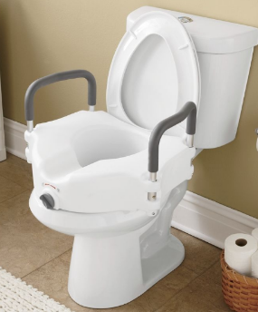 Elevated Toilet Seat open box, Reta...