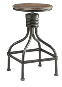 Locker Collection Swivel Stool open...