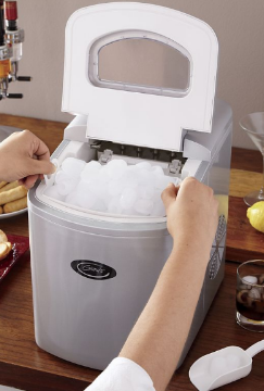 Ginnys Brand Ice Maker out of box,...