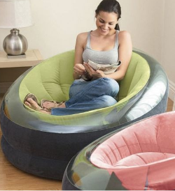 Beanless Bag Chair open box, untest...