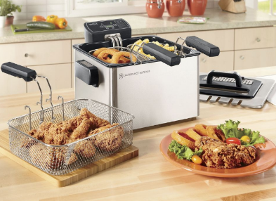 Aroma Smart-Fry XL 4-Qt. Deep Fryer...