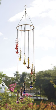 Teardrop Wind Chime open box, broke...