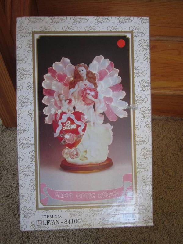 Fiber optic angel, new in box...