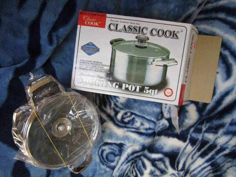 Classic cook 5 quart cooking pot...