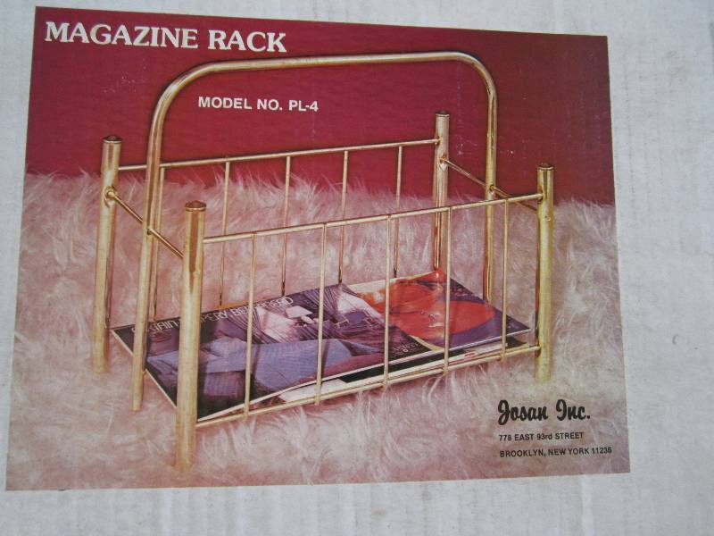Magazine rack...