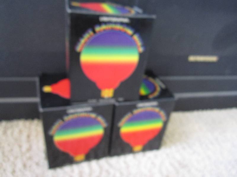 Lot of 3 large rainbow Lightgraphix...