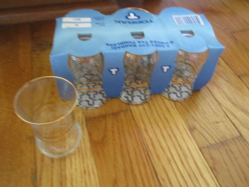 Toprak 6 tea tumbler set...