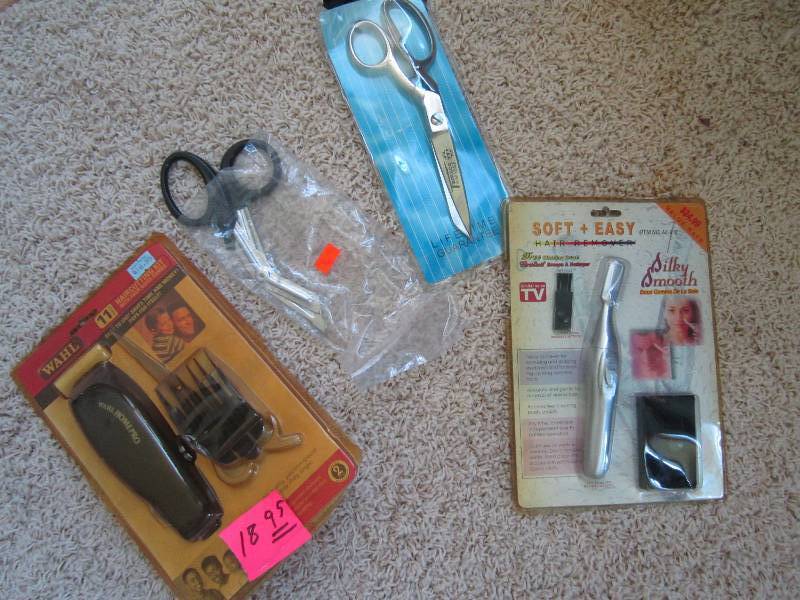 Mixed lot of hair removal kits, hai...