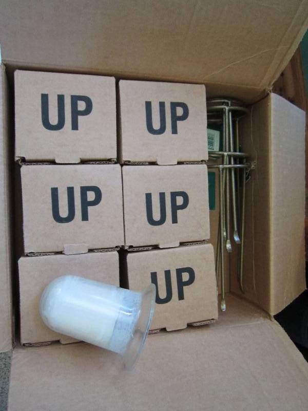 6 Candles and 5 candle holders...