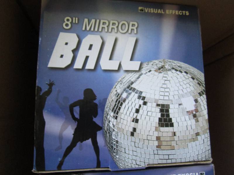 8 inch disco ball...