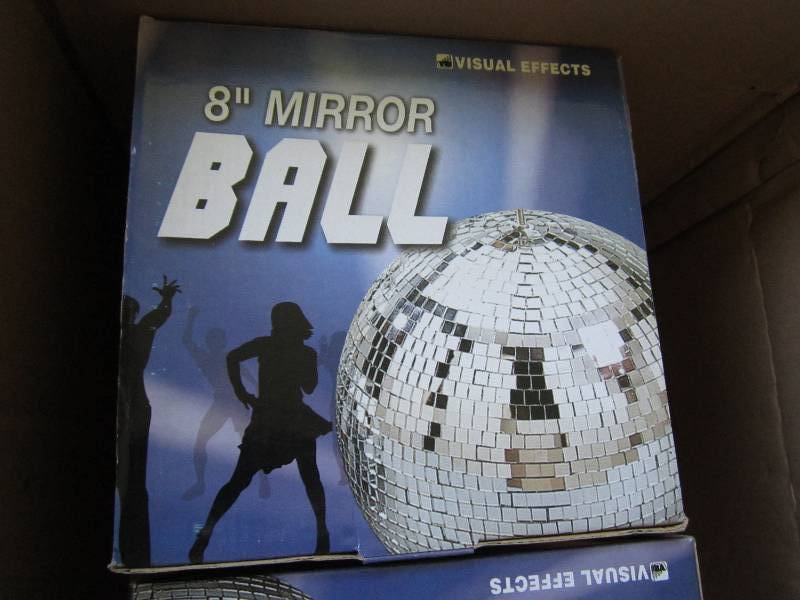 8 inch disco ball...