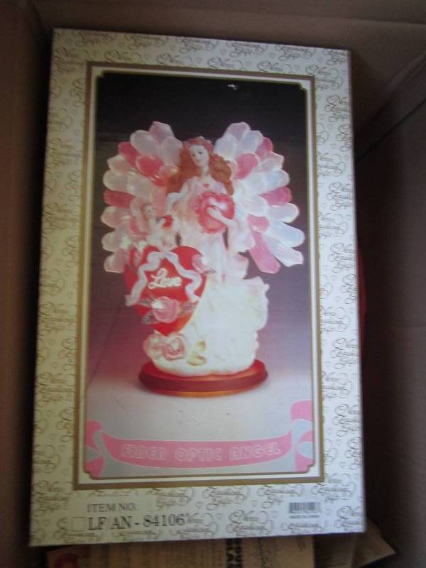 Fiber optic angel, new in box...