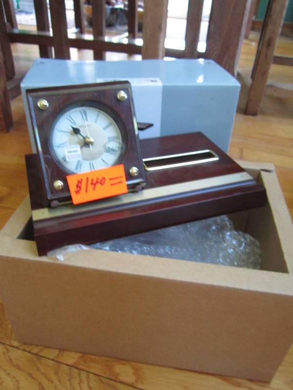 Seiko desk clock...