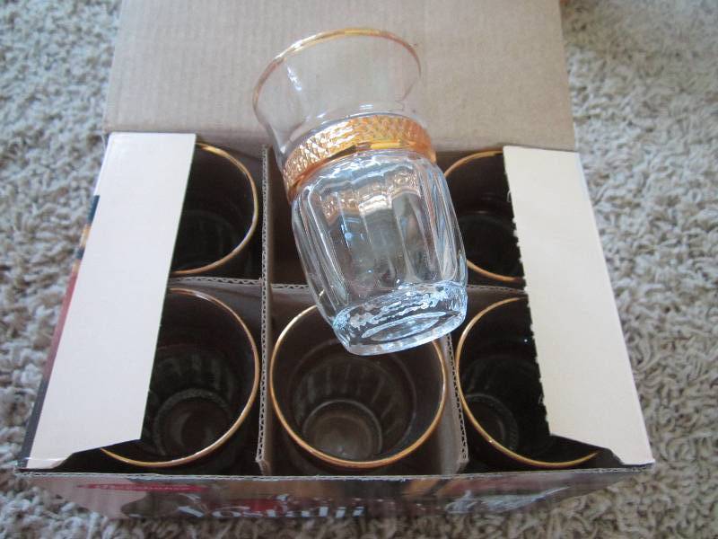 Set of 6 Nostalji drinking glasses...