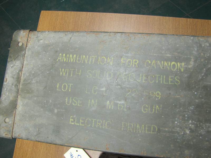 Ammo Box w  old tools inside