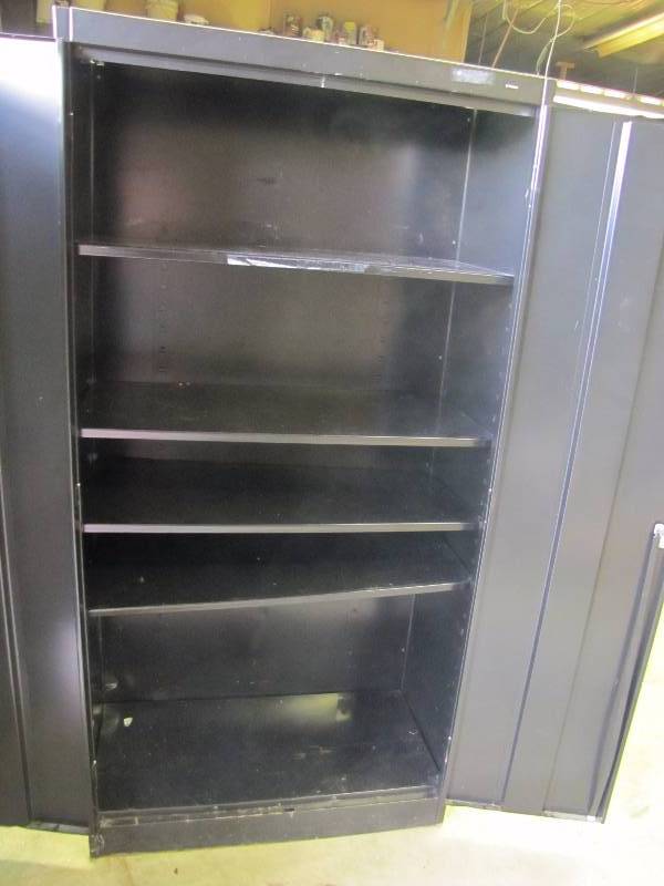 Steel  Metal Storage Cabinet (black)