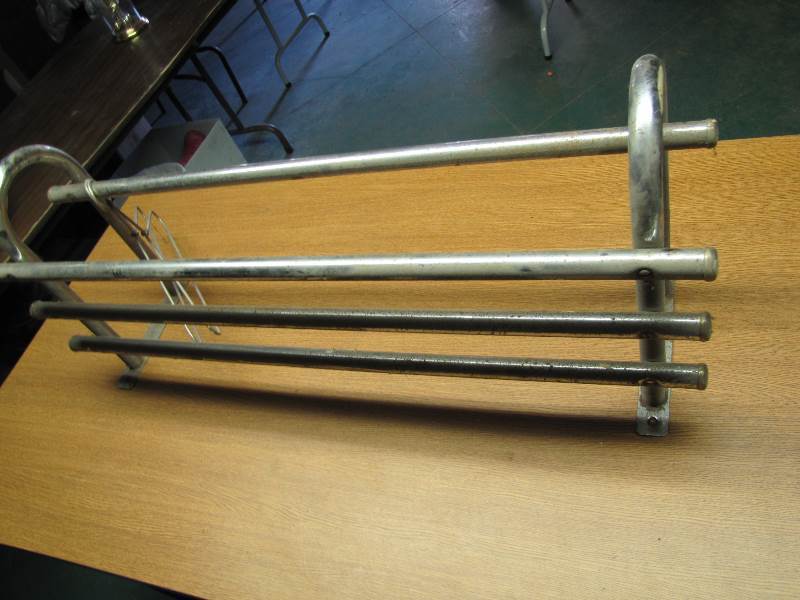 Steel coat rack