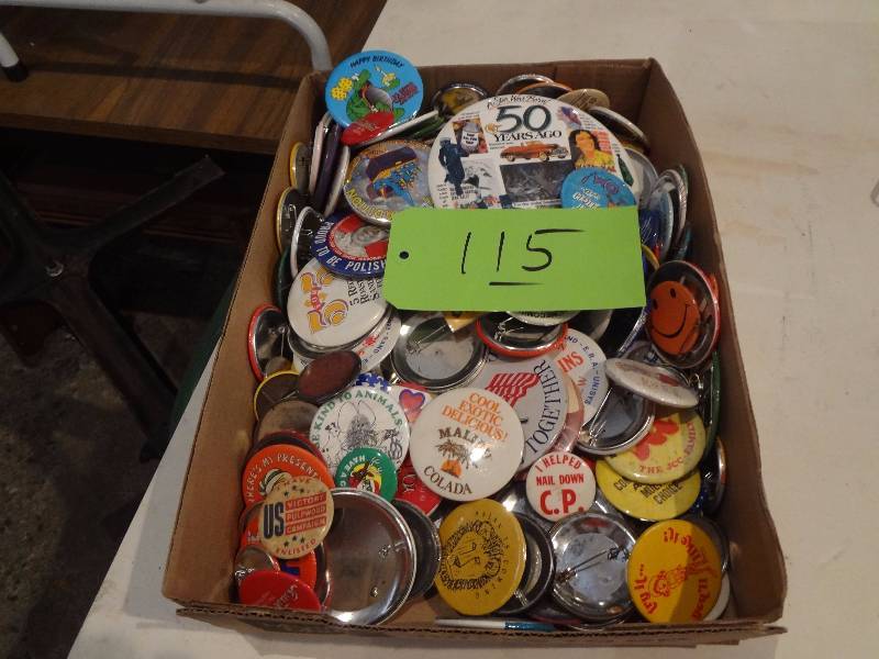 Lot of ButtonsPins